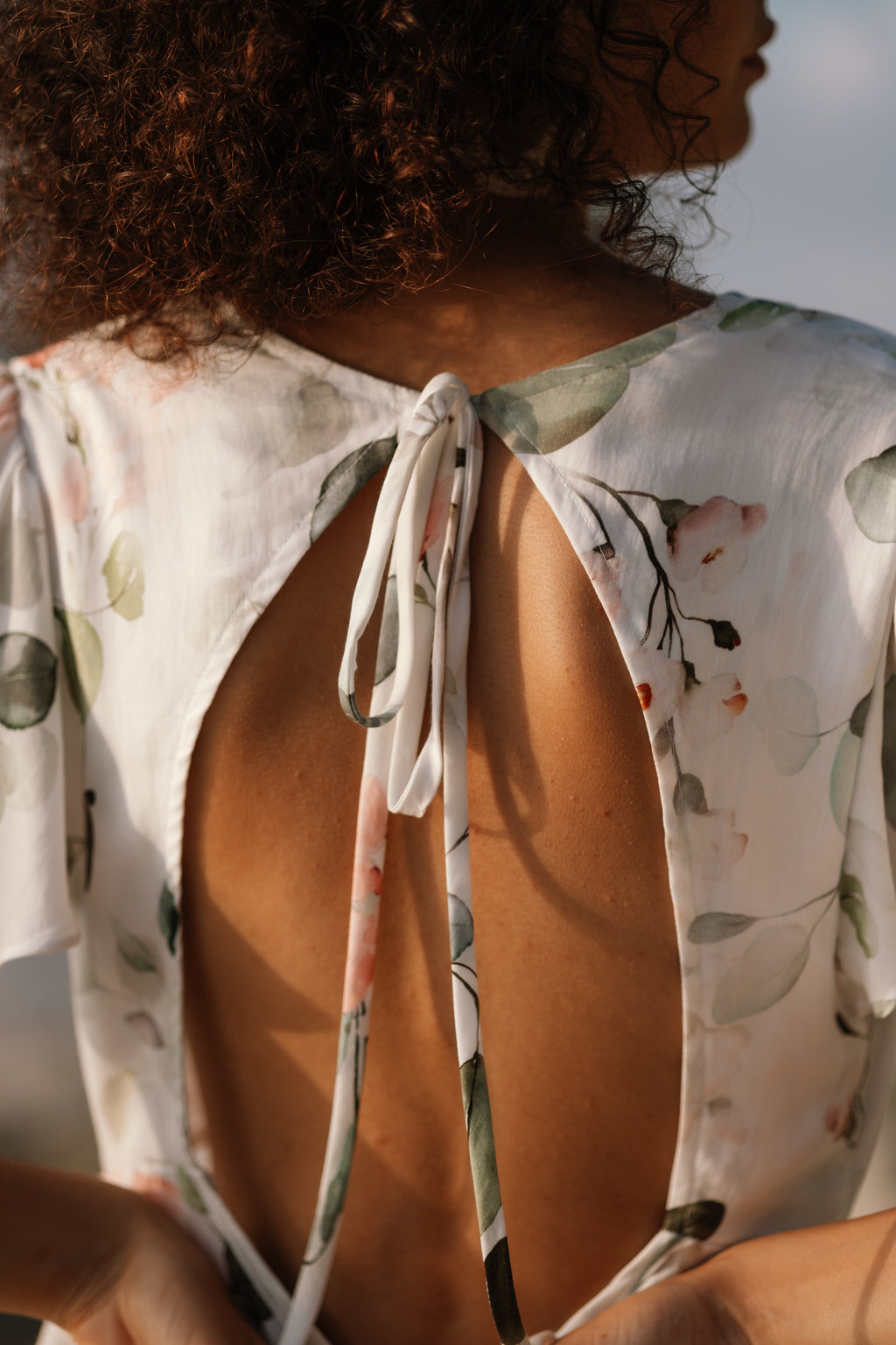 Butterfly mini dress