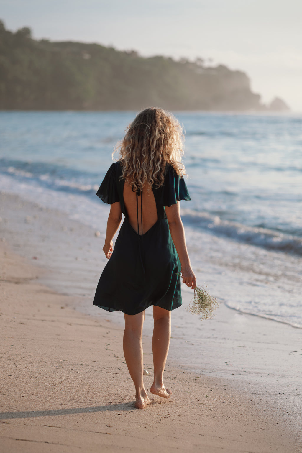 Butterfly mini dress