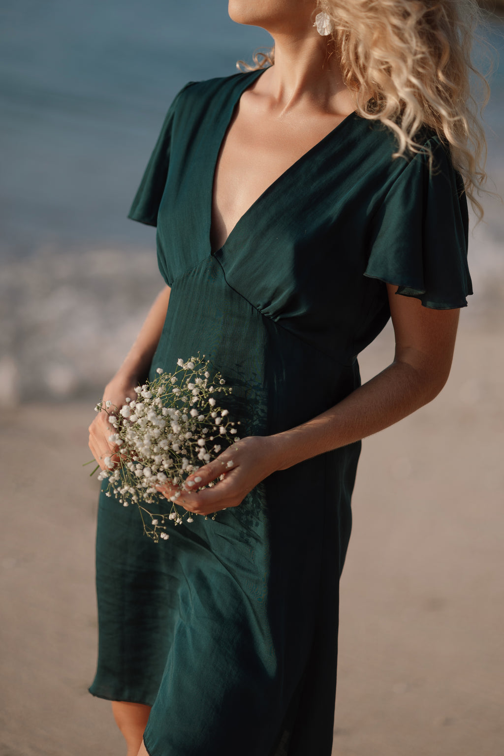 Butterfly mini dress