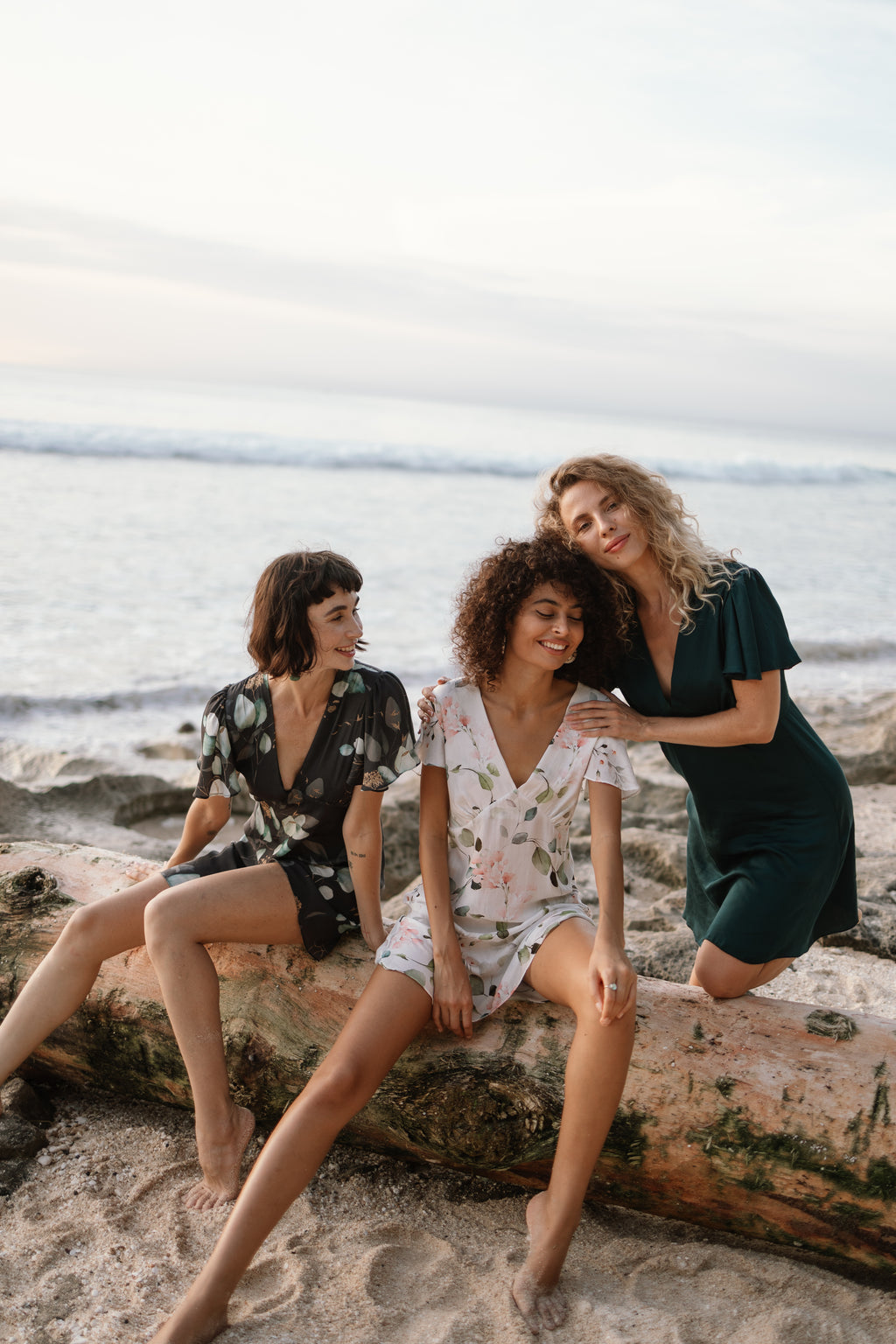 Butterfly mini dress