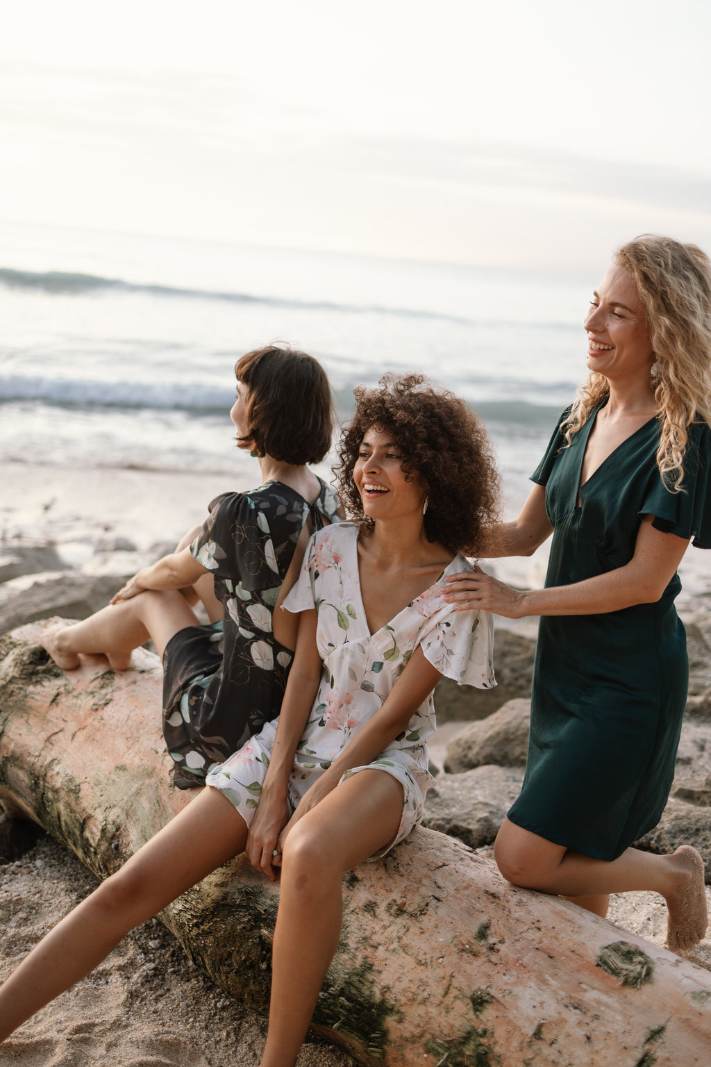 Butterfly mini dress